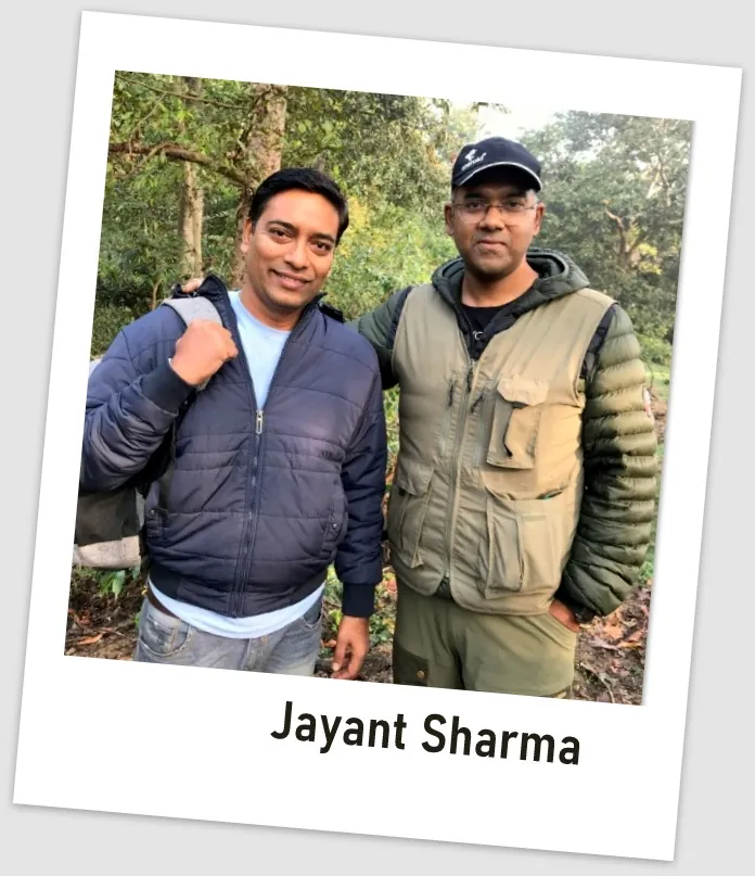 With Jayant Sharma