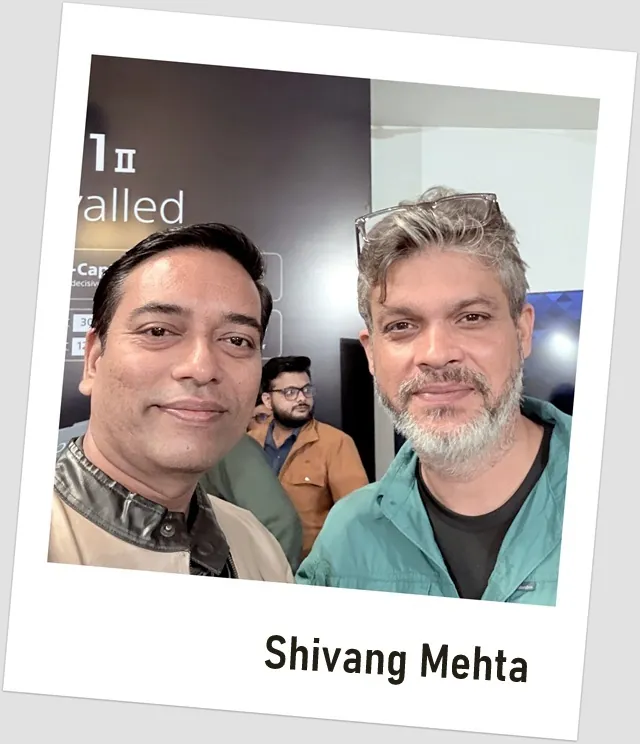 With Shivang Mehta