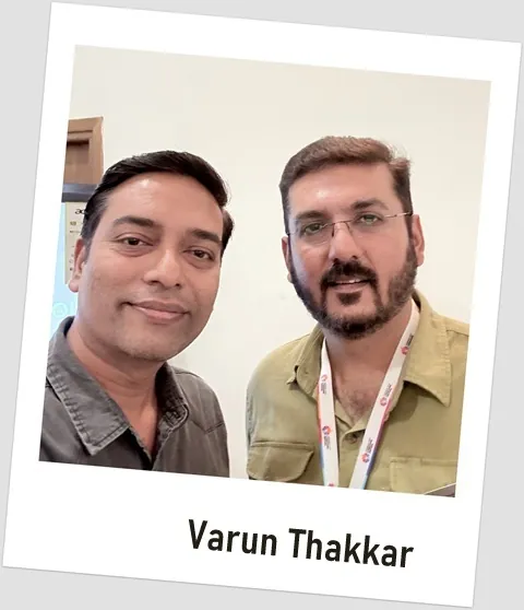 With Varun Thakkar