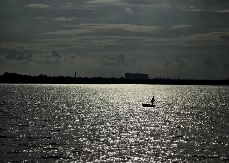 Majhi - Fisherman in the sea